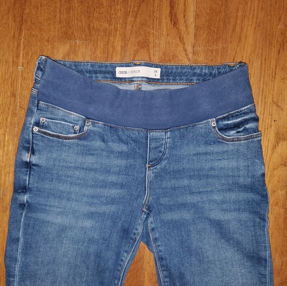 ASOS Blue Distressed Women's Jeggings - Picture 5 of 13